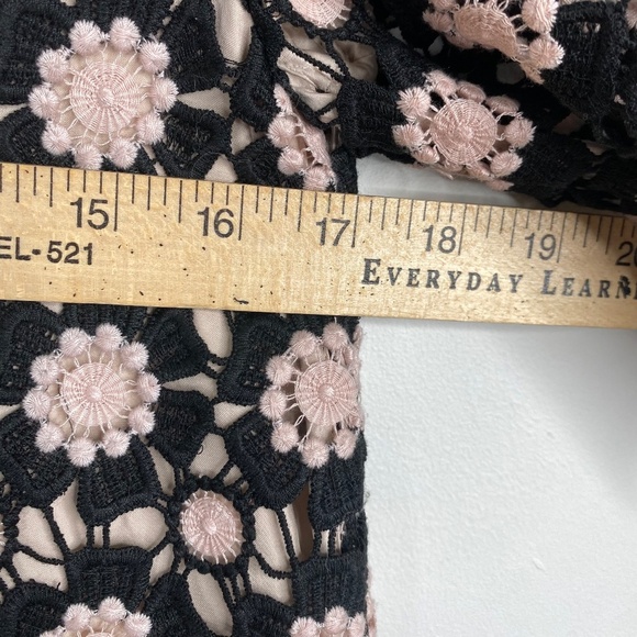 Kate Spade Dress 00 Lace Crochet Overlay Daisy Boho Preppy Holiday Formal Church - Picture 10 of 11